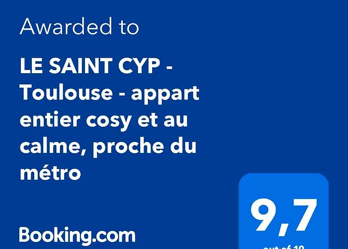 Le Saint Cyp - Toulouse - Appart Entier Cosy Et Au Calme, Proche Du Metro