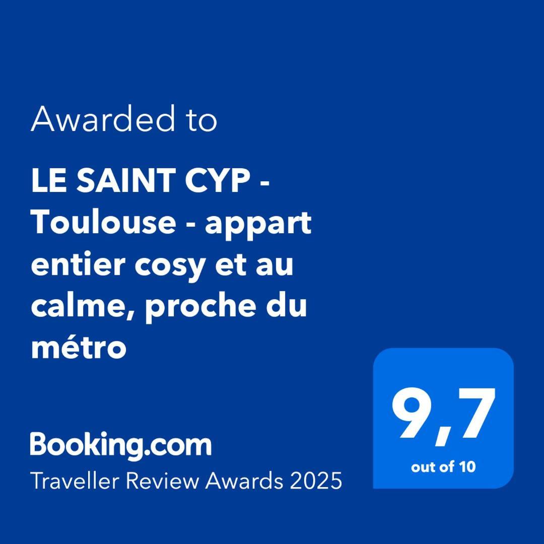 Apartment Le Saint Cyp - - Entier Cosy Et Au Calme, Proche Du Metro *